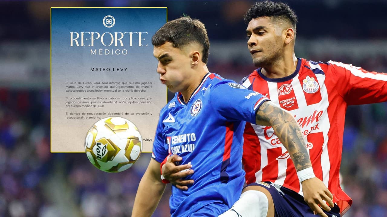 Cruz Azul anuncia baja sensible por varios meses