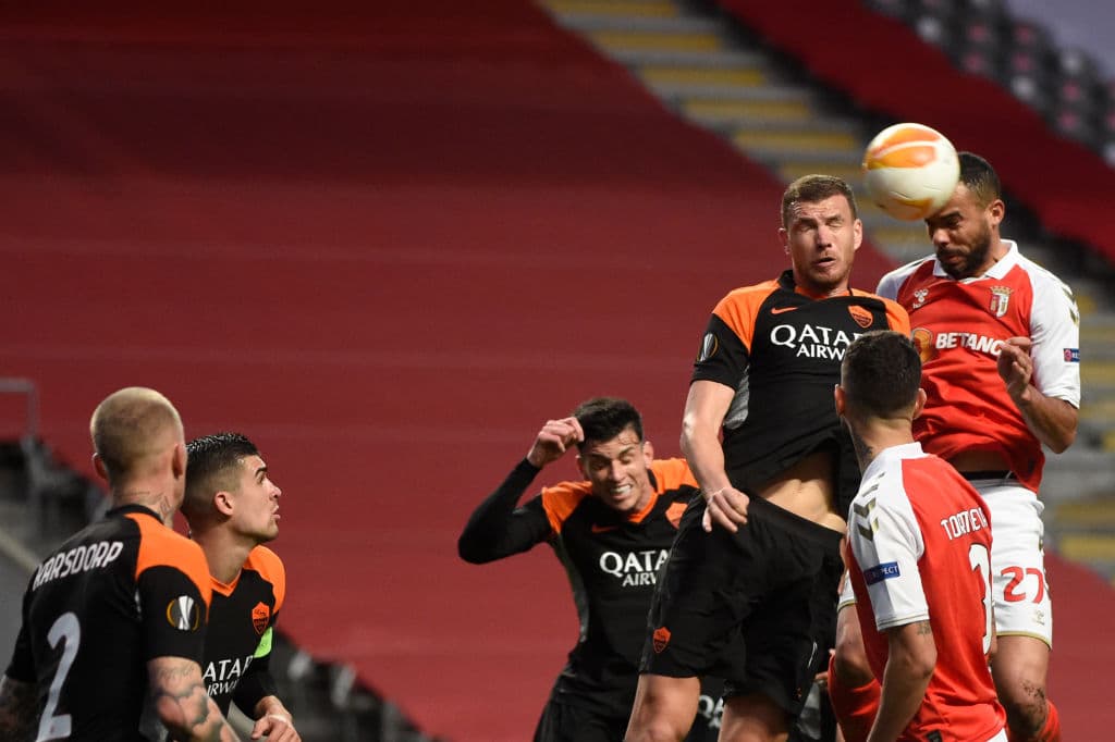 Braga recibió y cayó ante la Roma; el cuadro italiano se va con una cómoda ventaja.