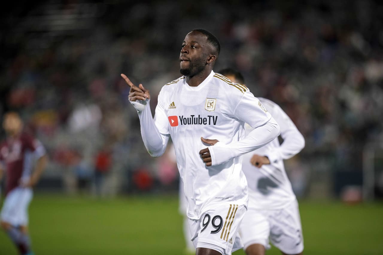 El doblete de Adama Diomandé fue esencial para que LAFC derrotara por 0-3 a Colorado Rapids y se quedara con un cupo de acceso a los Playoffs. (USA Today Images)