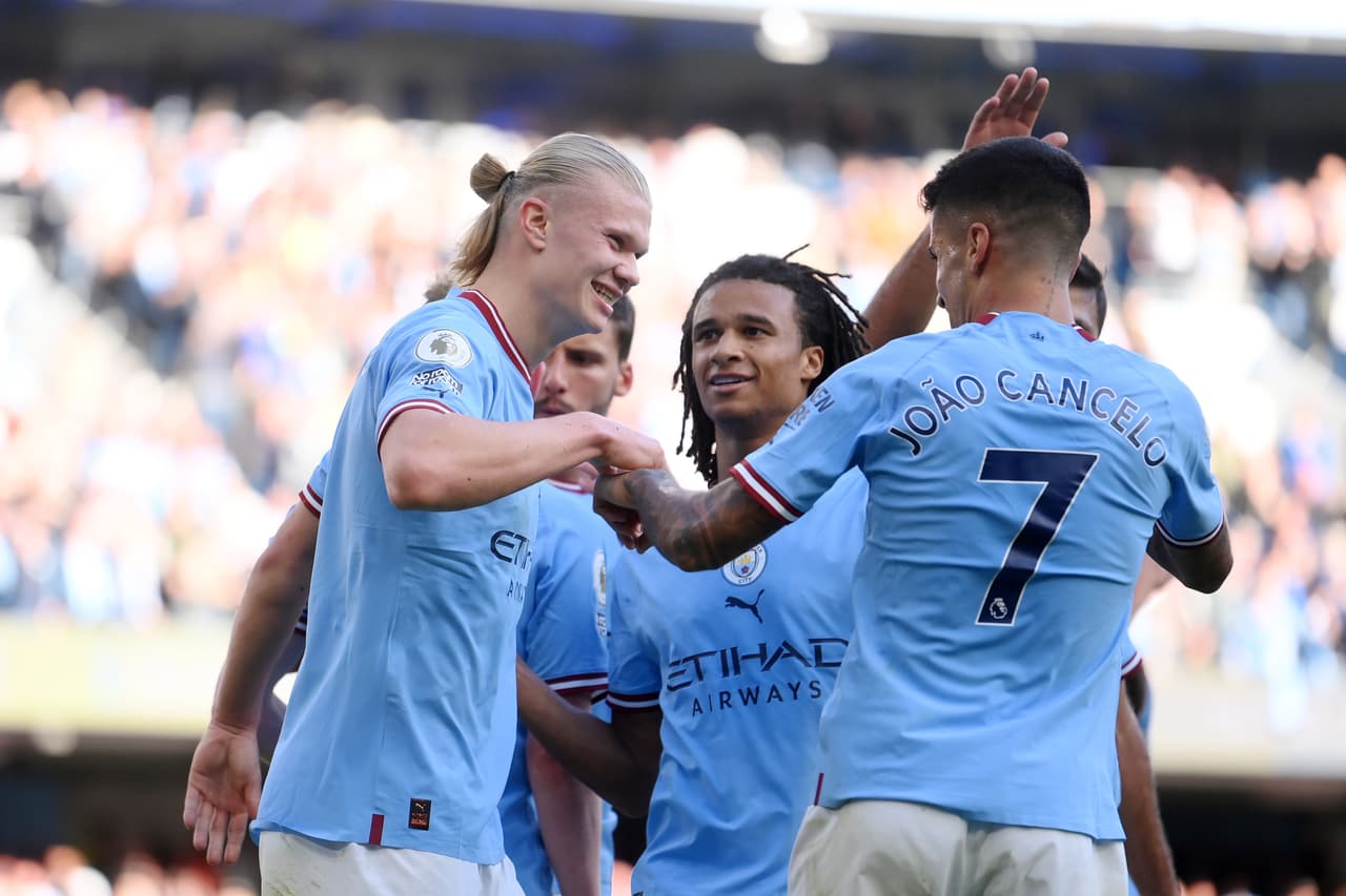 Manchester City aplastó 4-0 al Southampton con goles de Joao Cancelo, Phil Foden, Riyad Mahrez y Erling Haaland en la Jornada 10 de la Premier League.