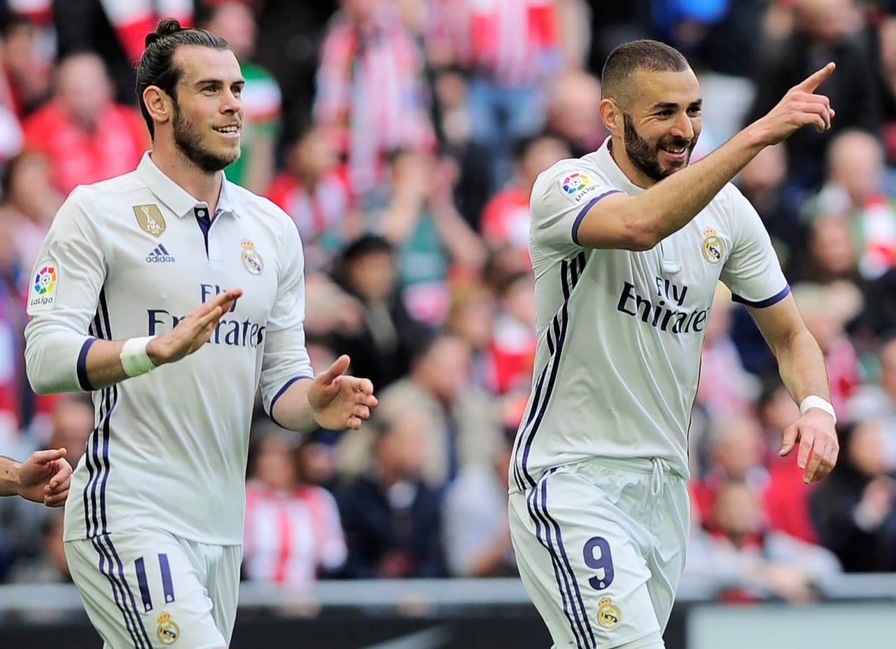 Con la tranquilidad del dominio en el marcador, Real Madrid se fue al medio tiempo.