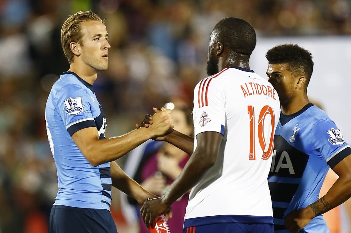 Harry Kane y Jozy Altidore, un saludo con mucho gol.