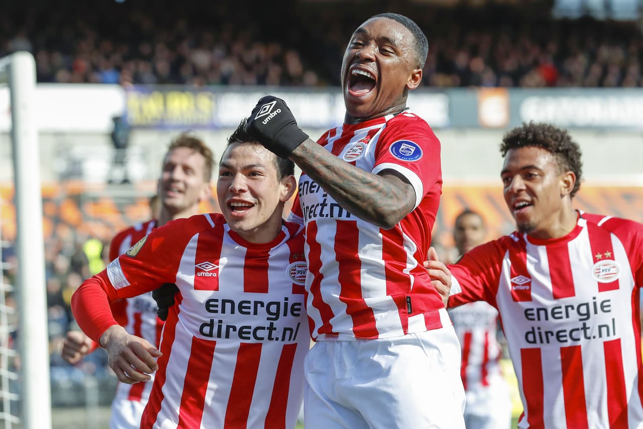 El mexicano Hirving Lozano anotó al minuto 41 del segundo tiempo el gol del 1-0 de PSV Eindhoven en su visita al VVV-Venlo en la Jornada 26 de la Eredivisie, donde es líder con 67 puntos.