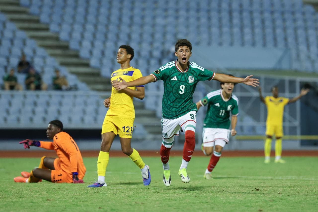 La Selección Mexicana derrota a Barbados en el Premundial Sub-17