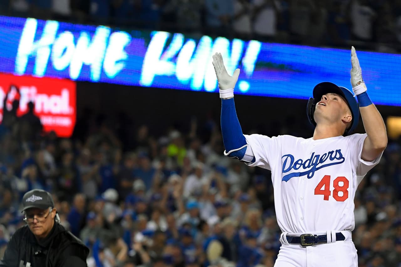 Los Dodgers se llevan el juego 1 de la Serie Divisional de la Liga Nacional 6-0 sobre los Nationals con un brillante pitcheo de Walker Buehler y una gran ofensiva liderada por Max Muncy.