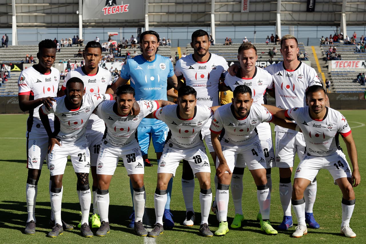 Esta fue la formación titular de Lobos BUAP en condición de local.