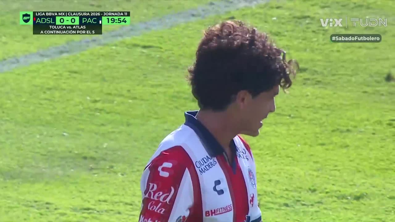 ¡La curiosa forma con la que Jesús Medina iba a clavar un golazo a Pachuca!