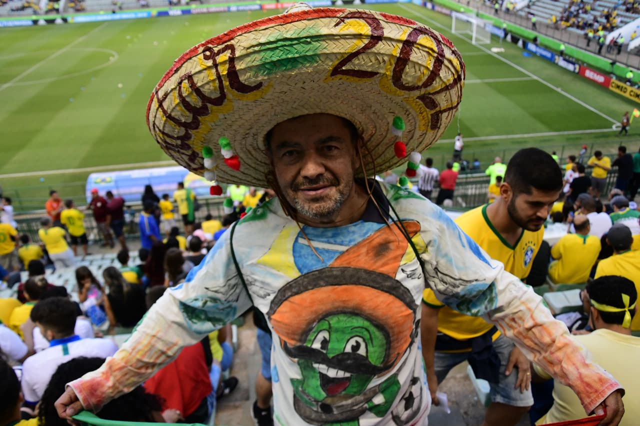 Gran ambiente en el estadio Walmir Campelo Bezerra para la final del Mundial Sub-17 entre Brasil y México.