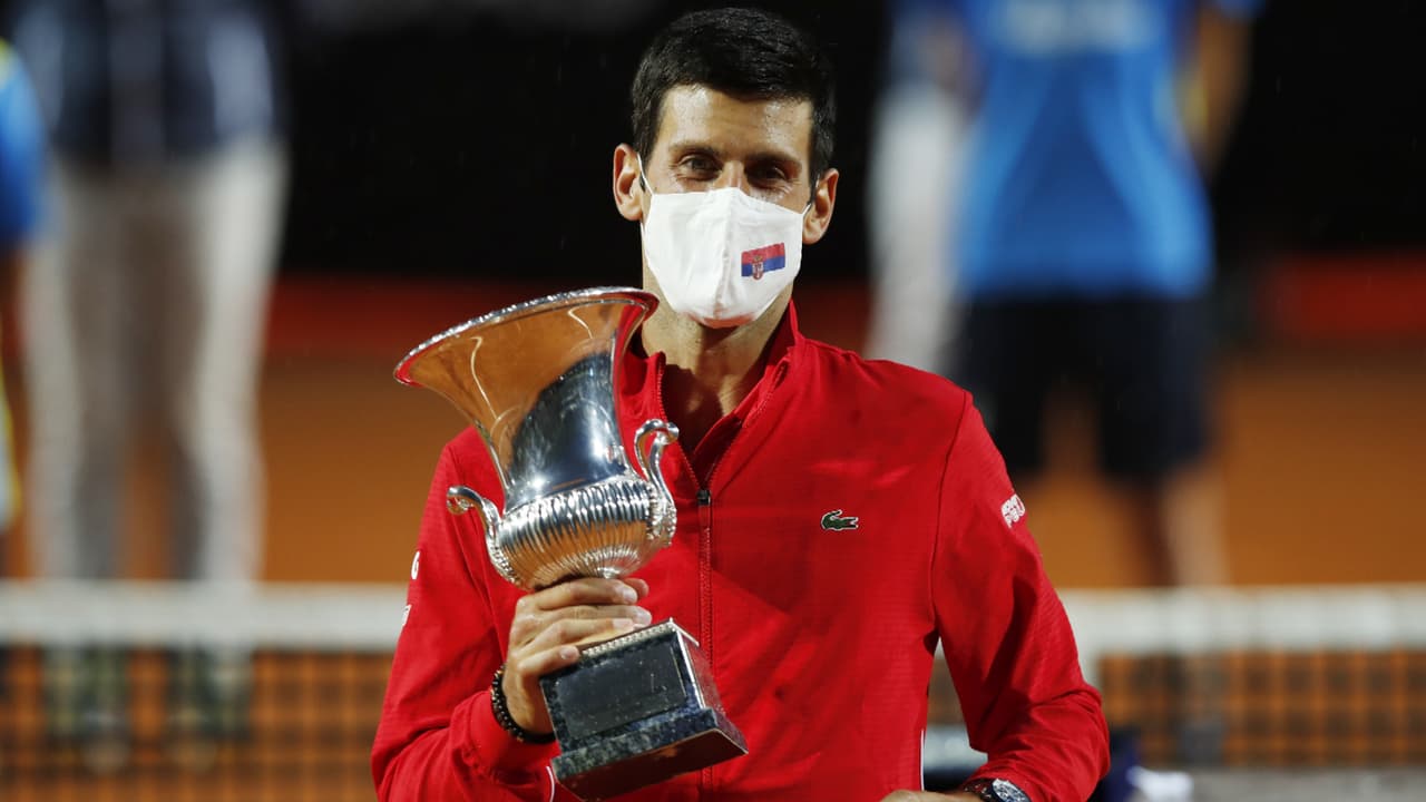 Novak Djokovic es pentacampeón del Másters 1000 en Roma