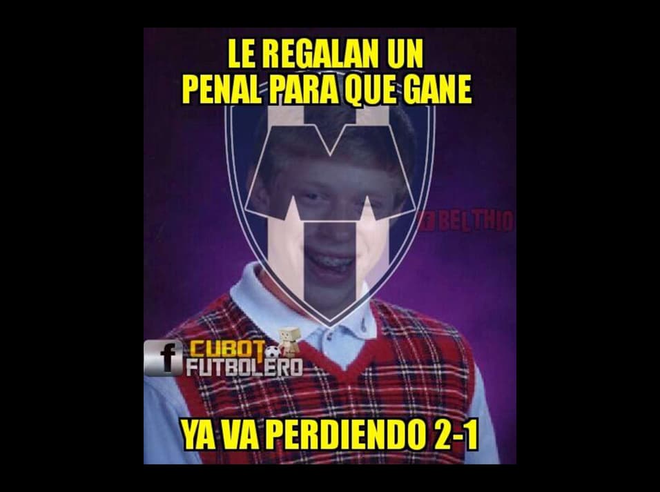 A pesar de que fue un partido lleno de emociones, los memes estuvieron a la orden del día para burlarse de ambos equipos.