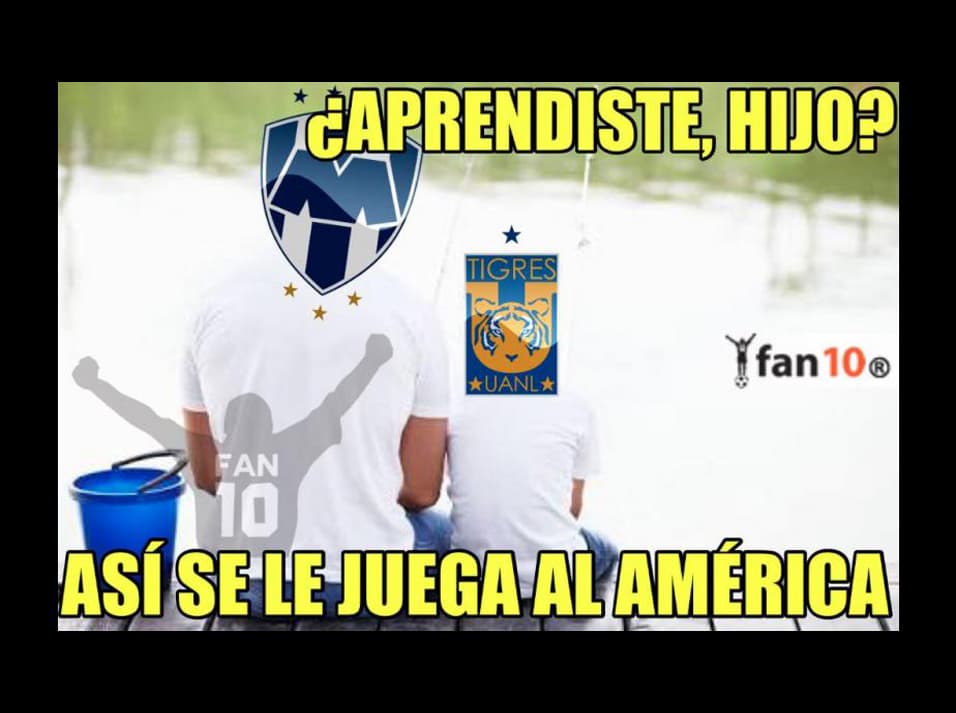 A pesar de que fue un partido lleno de emociones, los memes estuvieron a la orden del día para burlarse de ambos equipos.