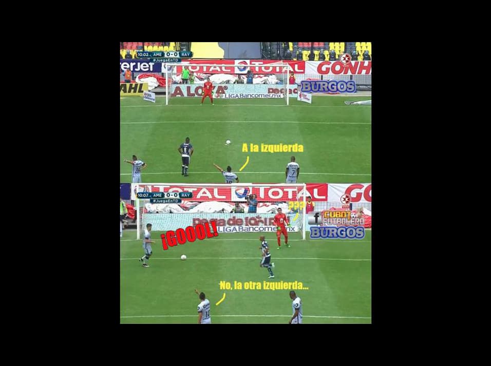 A pesar de que fue un partido lleno de emociones, los memes estuvieron a la orden del día para burlarse de ambos equipos.