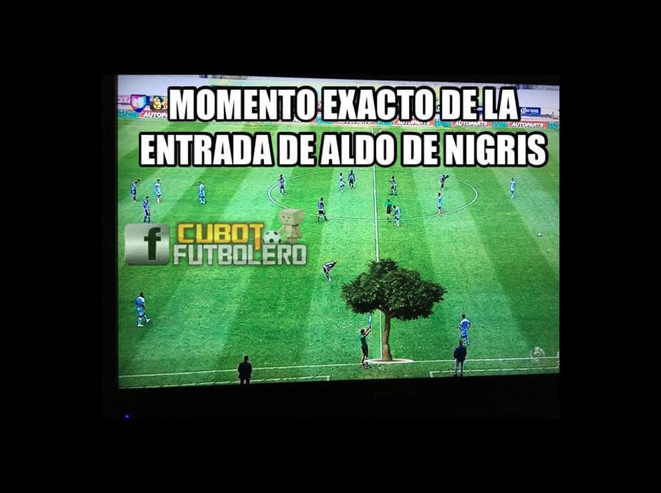 A pesar de que fue un partido lleno de emociones, los memes estuvieron a la orden del día para burlarse de ambos equipos.