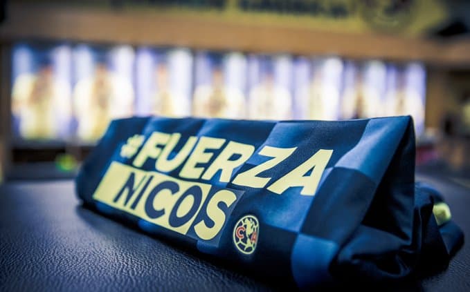 América usará camiseta de apoyo para Benedetti y Castillo