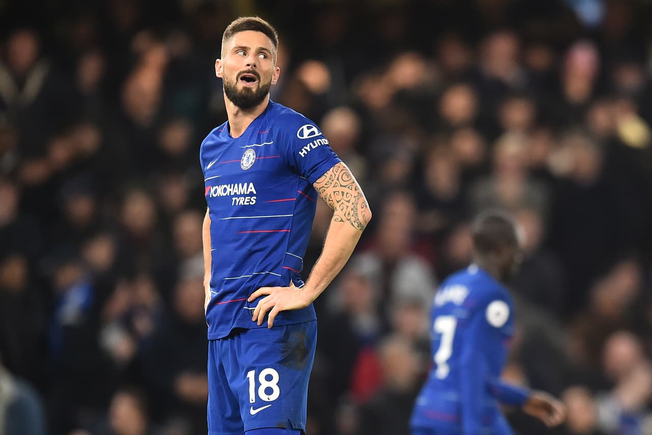 Sin poder demostrar su poder goleador, Olivier Giroud se marchará a final de temporada del Chelsea. Se dice que podría recalar en otro equipo inglés o, incluso, volver a Francia con Marsella o Lyon.