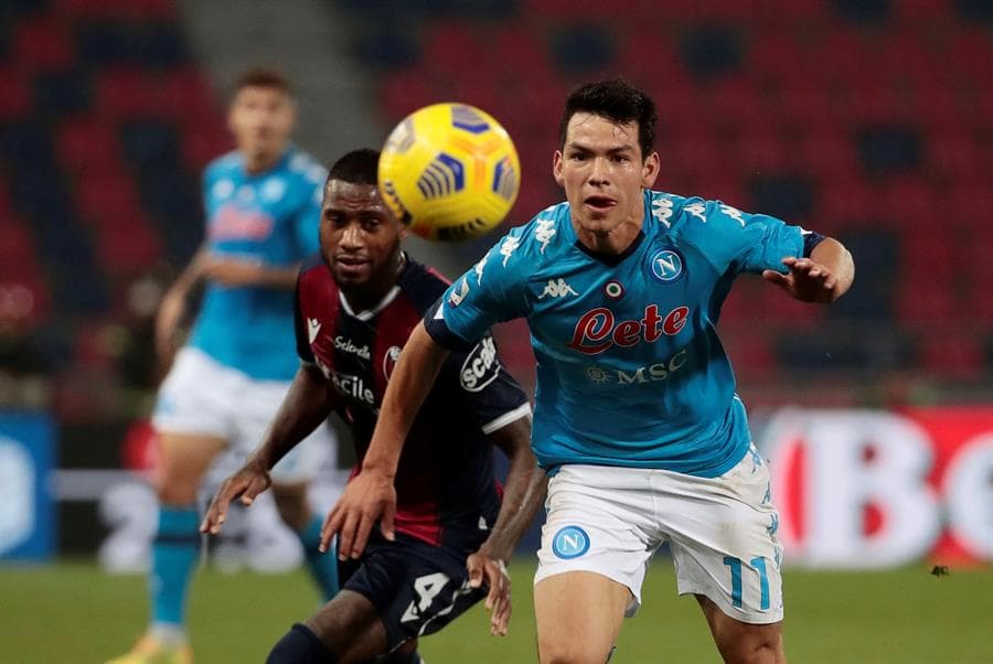 Napoli se lleva el partido ante Bologna por la mínima. Victor Osimhen fue el hombre del partido tras anotar gol al minuto 23 con asistencia del mexicano 'Chucky' Lozano y que termina dándole los tres puntos a la escuadra de Gatusso, durante la séptima jornada de la Serie A.