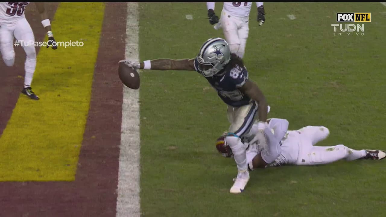 ¡TD Cowboys! Lamb se estira y cruza el plano de anotación