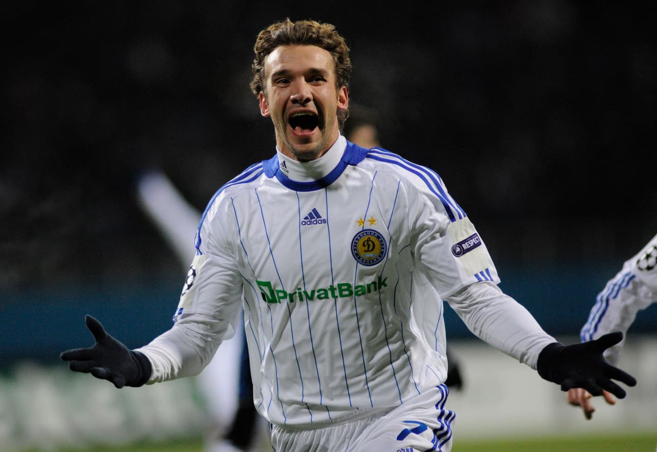 Andriy Shevchenko | El ahora timonel de la selección ucraniana jugó 116 partidos, dio 13 asistencias y anotó en 59 ocasiones.