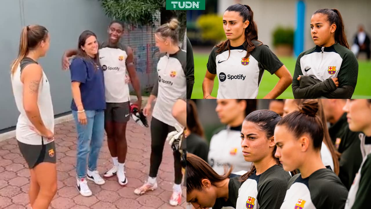 Barcelona Femenil ya entrena en México para amistosos ante América y Tigres
