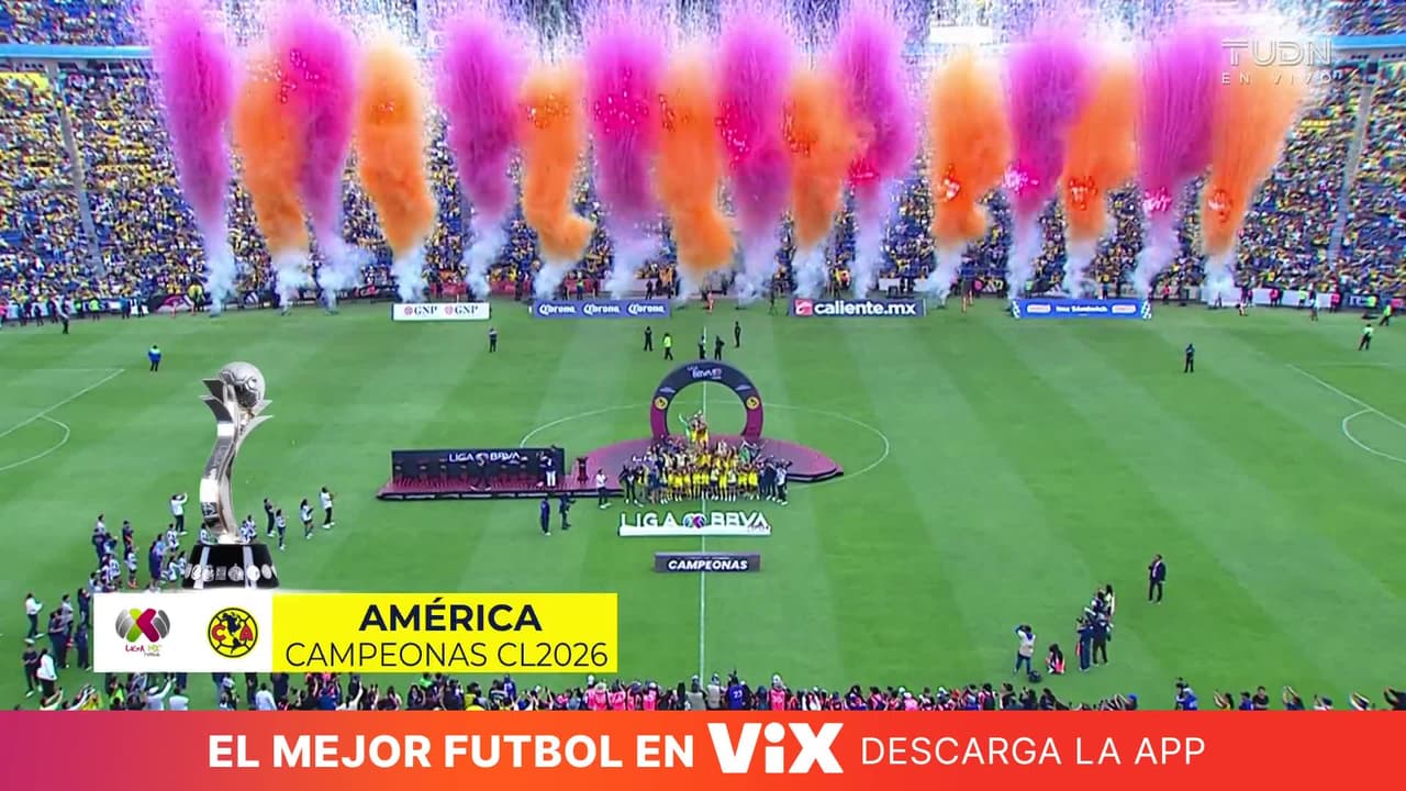 ¡América levanta el título de la Liga MX femenil! ¡Tienen la tercera!