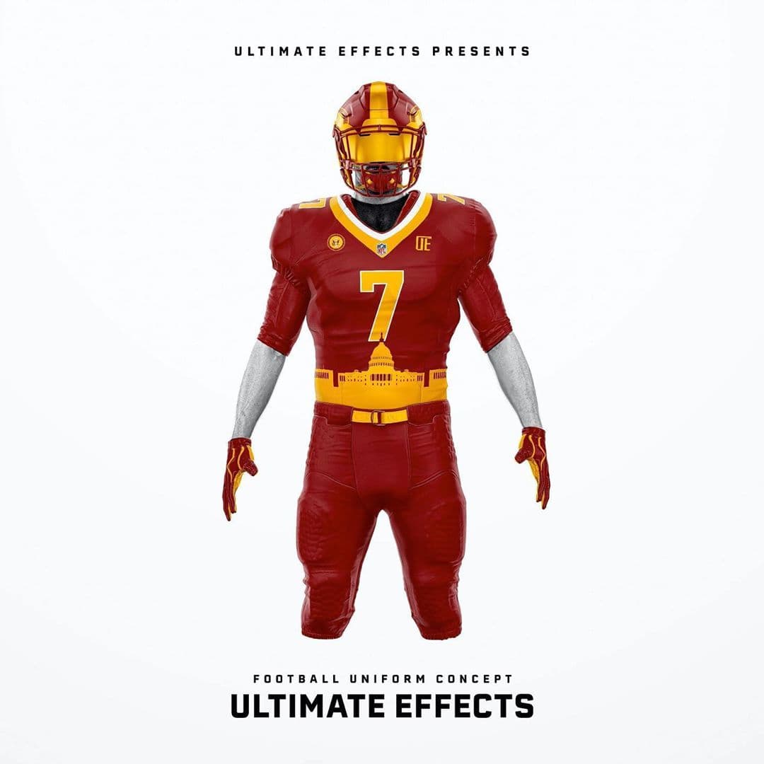 Washington Red Skins - Lucen la Casa Blanca a la cintura.