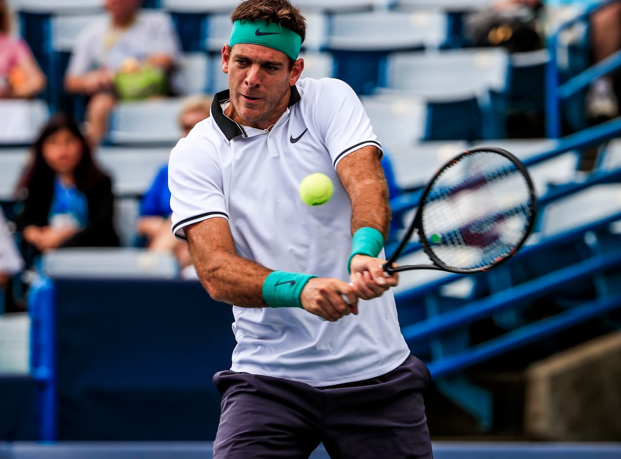 El argentino Juan Martín del Potro demostró una vez más en el Masters 1.000 de Cincinnati su gran momento en el tenis mundial.