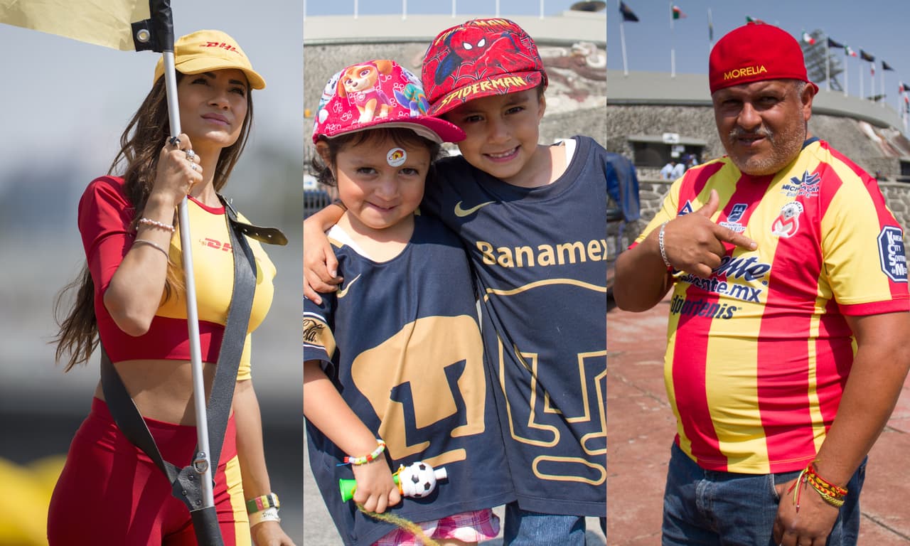 El estadio de Ciudad Universitaria se vistió de fiesta con los colores de Pumas UNAM y Monarcas Morelia para vivir el duelo de la Jornada 10 del Clausura 2019 en Liga MX.