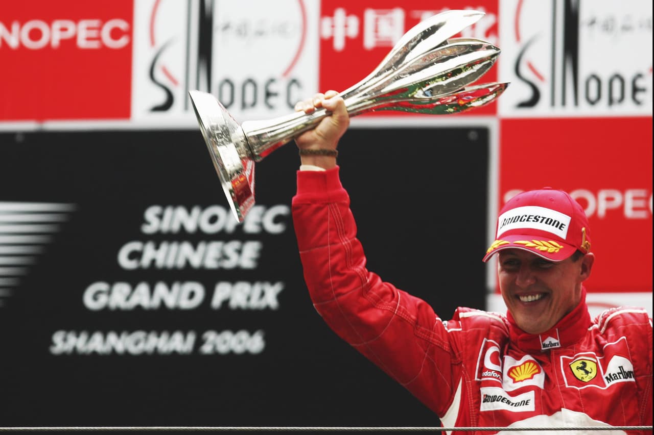 Luego de la temporada de 2006, con 37 años, Michael Schumacher se retiró por primera vez como piloto de Fórmula 1.