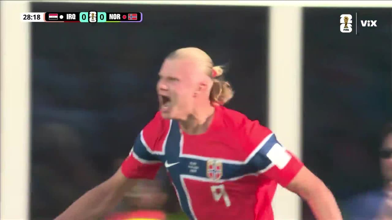 ¡El Androide no perdona! Haaland marca en su debut mundialista