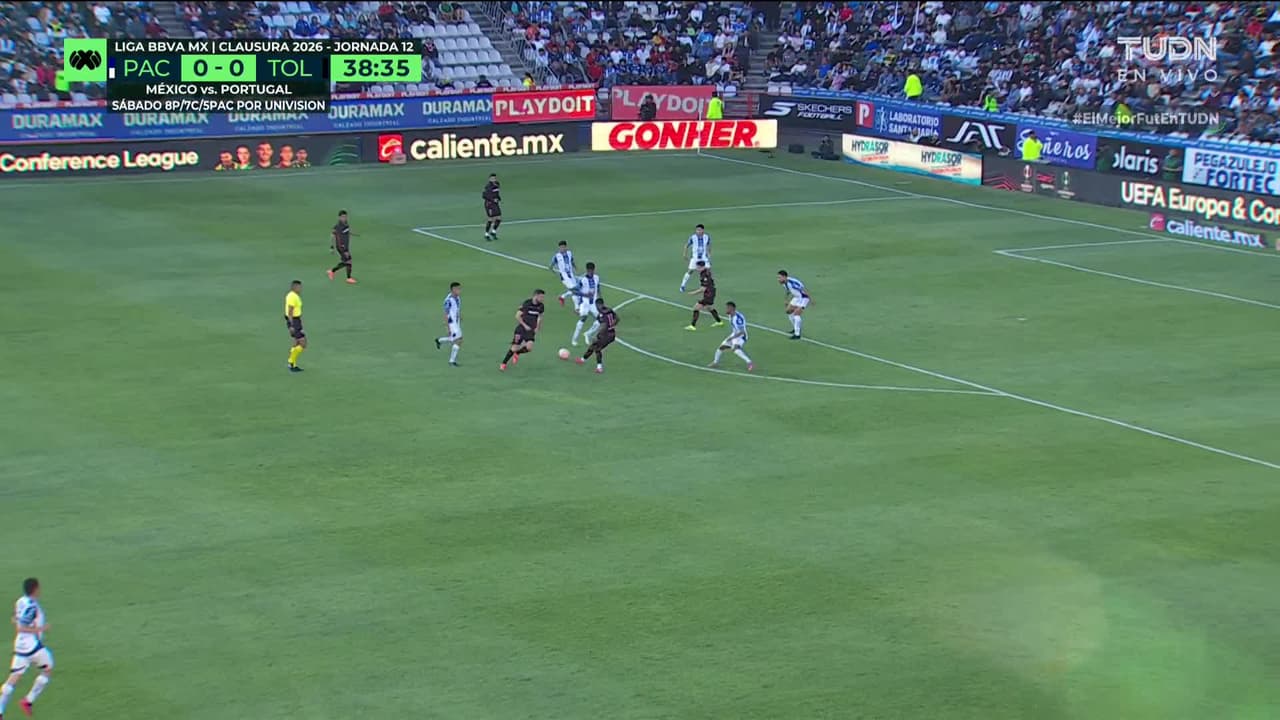 ¡TIRO ATAJADO! disparo por Jesús Gallardo.