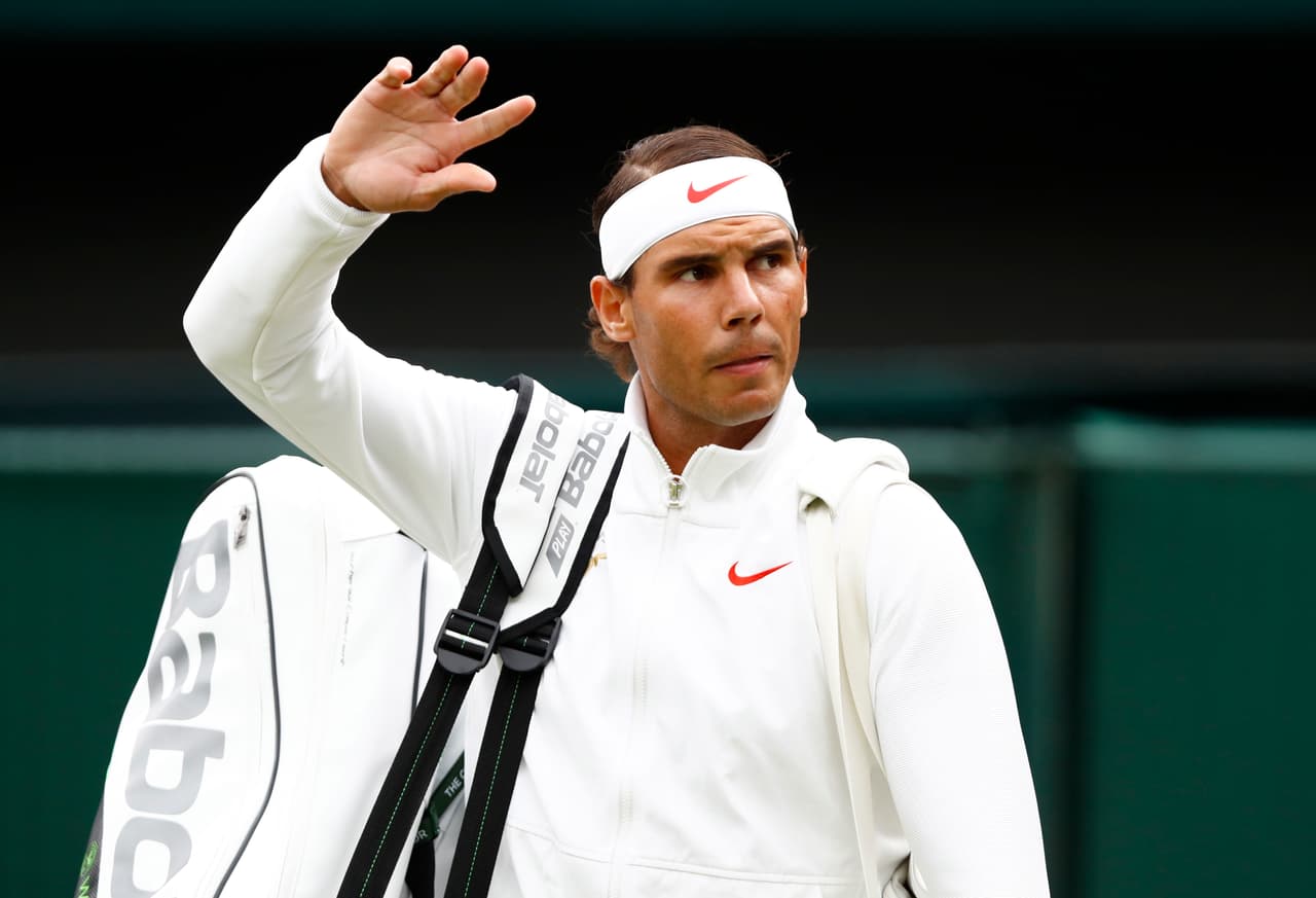 Rafael Nadal ha disputado 24 finales de Grand Slam y en el césped de Wimbledon buscaba aumentar su registro ganador.