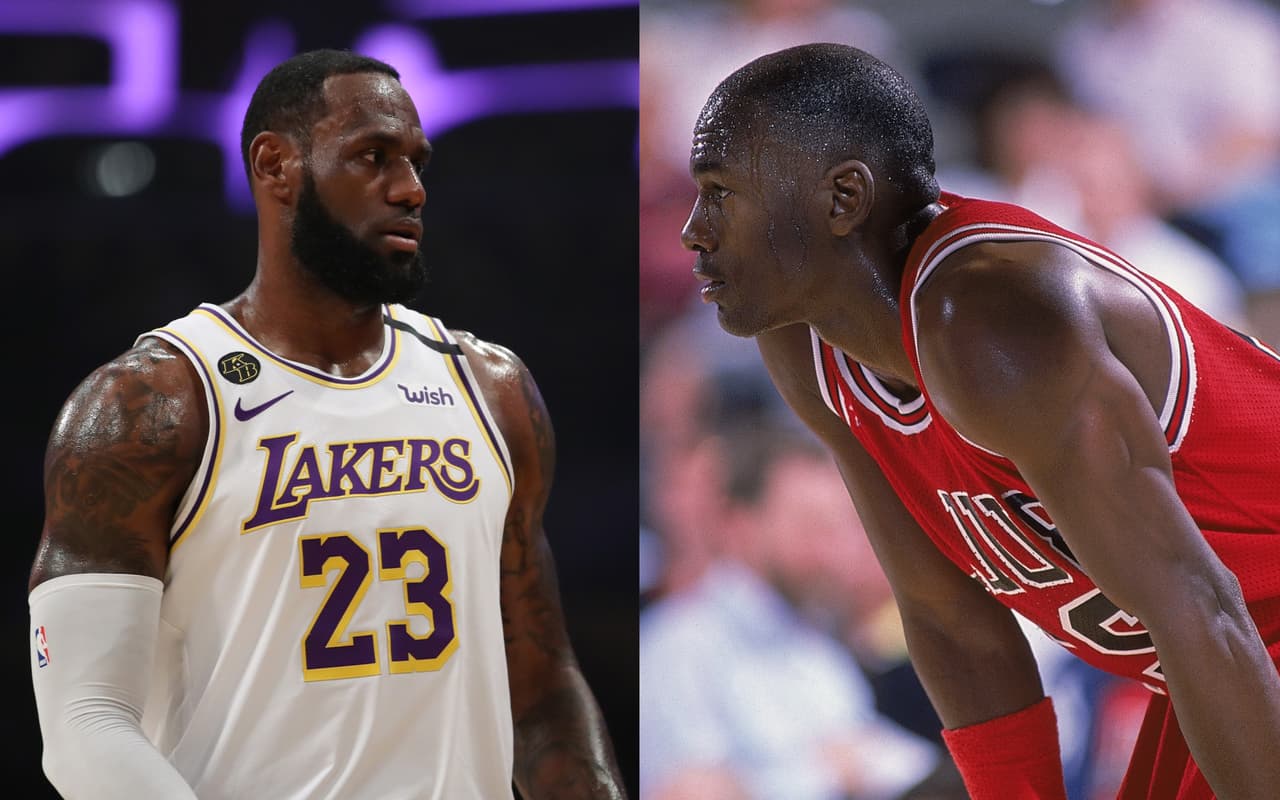 Leyendas vs Presente: LeBron James y Michael Jordan