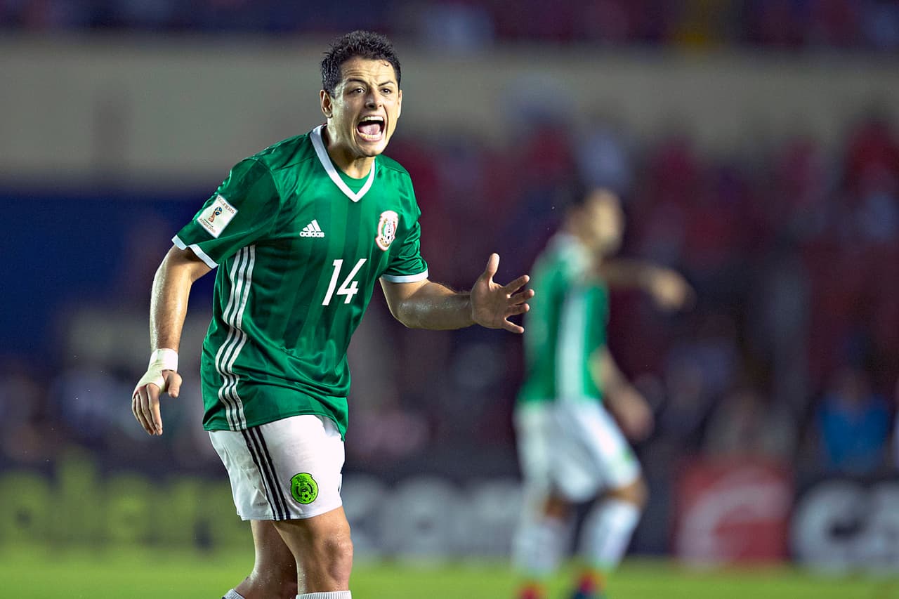 1. Javier Hernández (Bayer Leverkusen - Alemania) - El 'Chicharito' es el más costoso del equipo mexicano con un valor de 22 millones de euros.