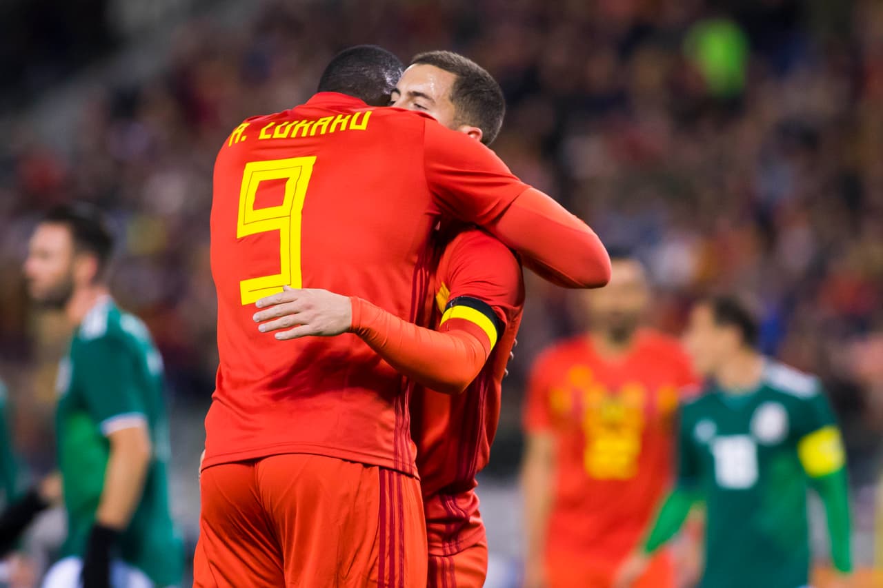 La potente ofensiva de Bélgica es una de las más poderosas de Europa y del mundo, con sus jugadores en los mejores equipos del mundo.