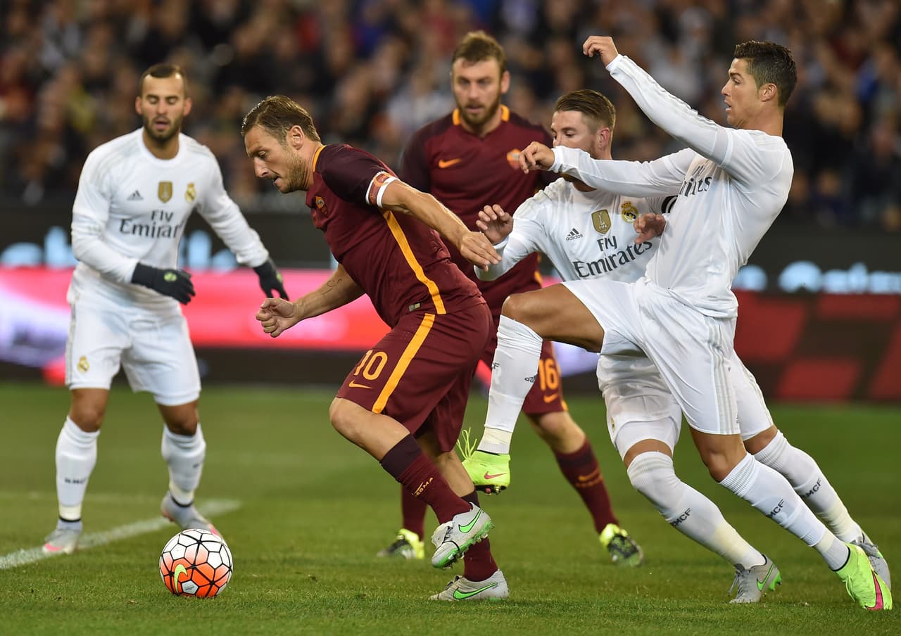 Real Madrid y Roma lucieron faltos de forma.