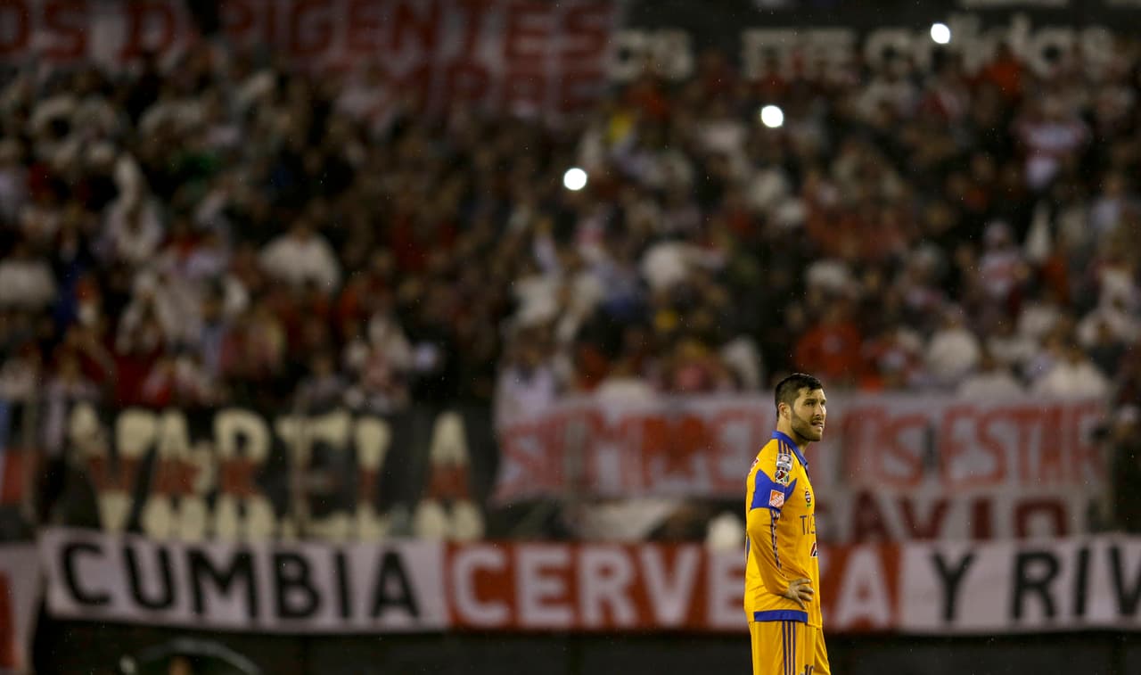 André-Pierre Gignac cruzó el charco para incorporarse a la plantilla de los Tigres y jugar la final de la Copa Libertadores.