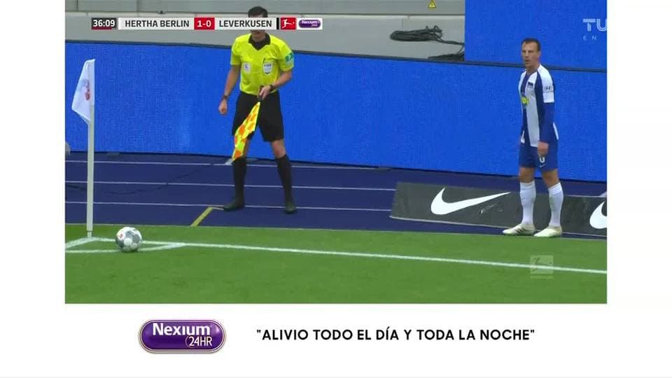 Tiro de esquina para Hertha BSC