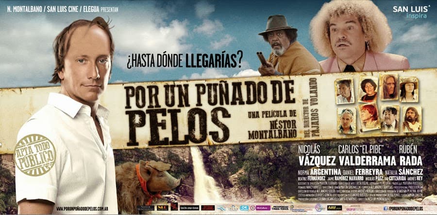 Años después, participó en una película argentina: ‘Por un puñado de pelos‘, donde interpretó al alcalde Nemesio, un personaje con un pasado oscuro.