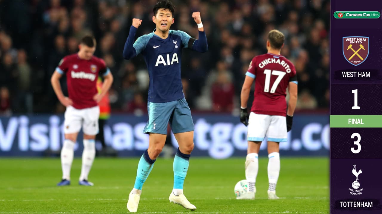 Tottenham echó a Chicharito y su triste West Ham