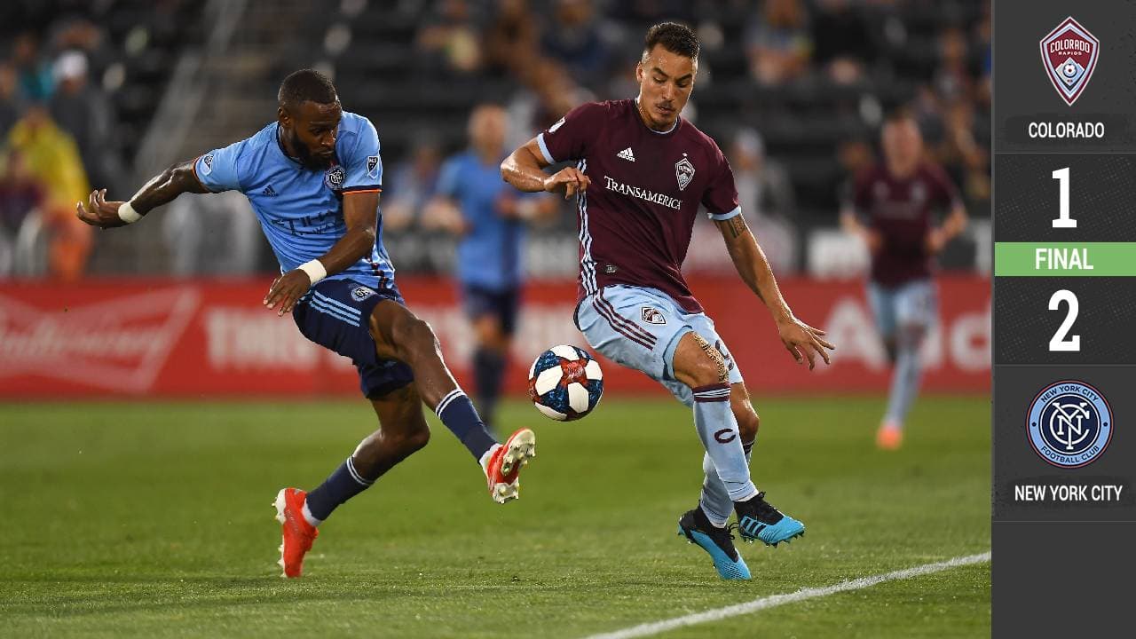 NYCFC volvió al triunfo con estéticos goles del brasileño Heber y el rumano Mitrita