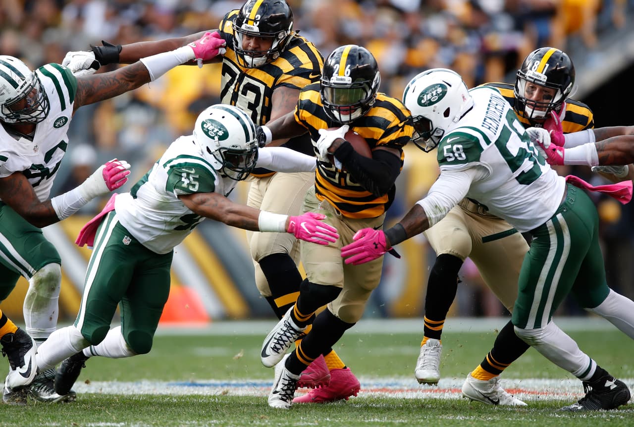 Steelers vs Jets - Semana 16 l Big Ben y compañía visitarán New York en la semana 16 en un duelo que podría parecer instracendente más allá del resultado, pero puede ser el día que Le'veon Bell cobre venganza de su exequipo.