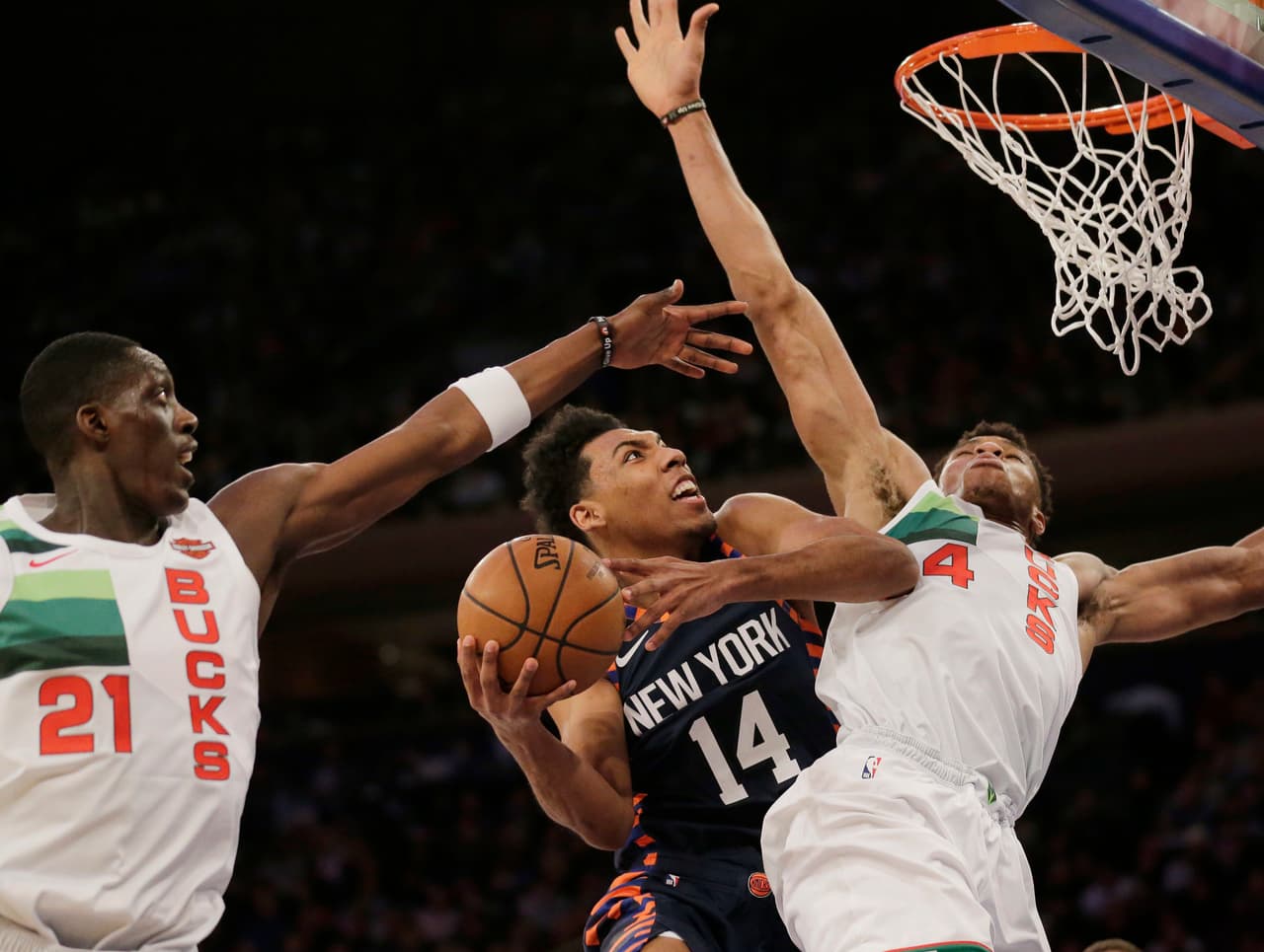 Nueva York ha perdido cinco encuentros en fila y 10 de 11 desde que remontó para vencer a los Bucks en tiempo extra el pasado 1 de diciembre en Madison Square Garden.