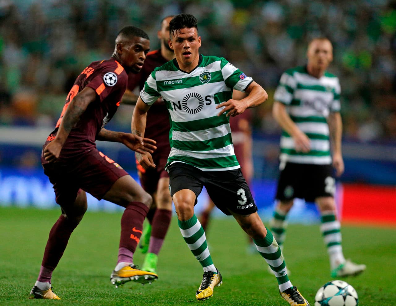 ¿Menos oportunidades para Moreno? Roma ficha a Jonathan Silva