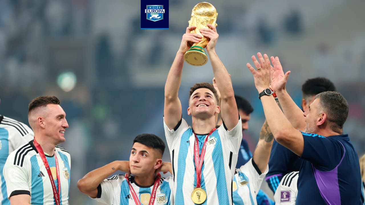 ¡Picó la araña! Julián Álvarez revivió sus mejores momentos en Qatar 2022