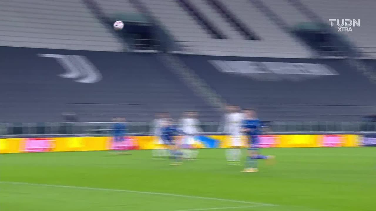 ¡Gol de la Juve! Chiesa puso el 1-0 de cabeza