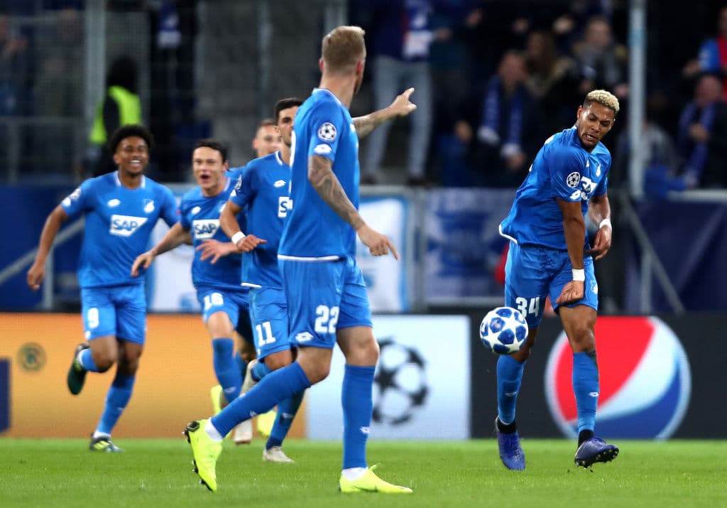 Pero fue ahí cuando a los 92 minutos el delantero brasileño Joelinton hizo vibrar Rhein-Neckar-Arena con un gol que por lo menos le permitía a su equipo cosechar su primer punto en la Champions.