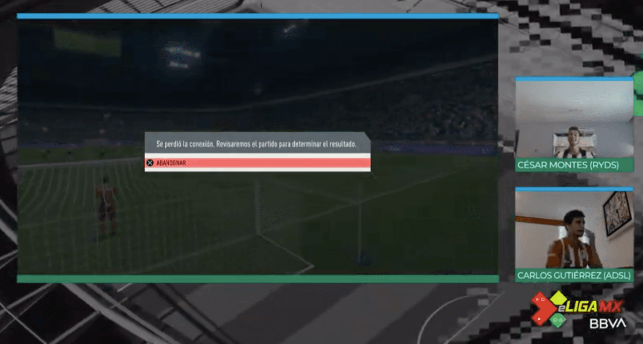 Rayados vs Atlético de San Luis sufrió una falla en la conexión.