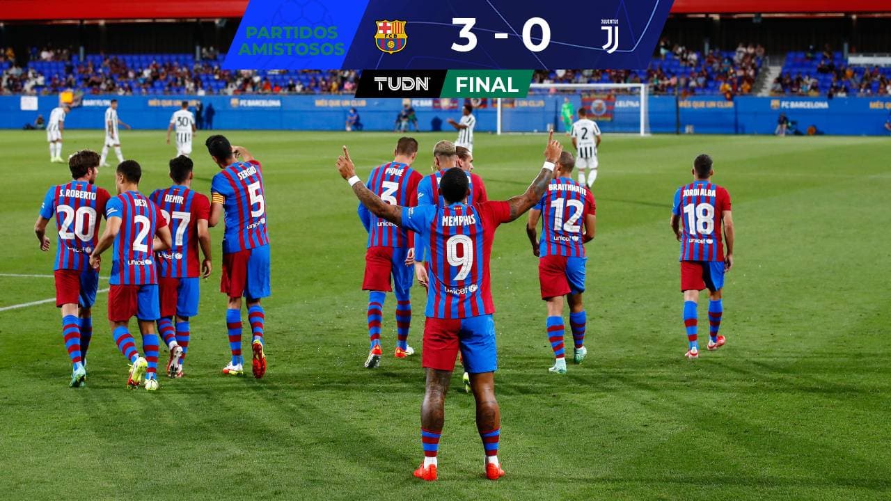 Barcelona inicia era post Messi con goleada a la Juve de CR7