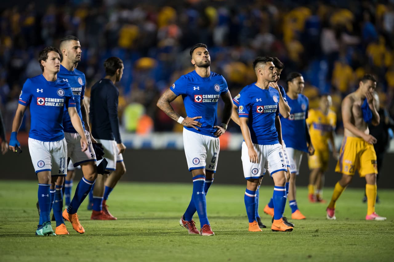 Al minuto 89, Cauteruccio logró el empate. El festejo fue muy discreto pues este marcador terminó por eliminar al Cruz Azul.