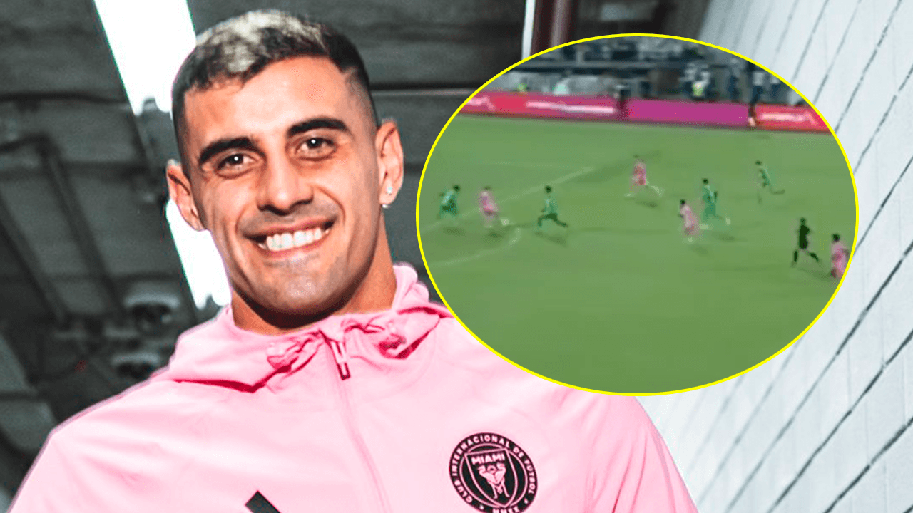 ¡Germán Berterame debuta con el Inter Miami y se luce con pase digno de gol!